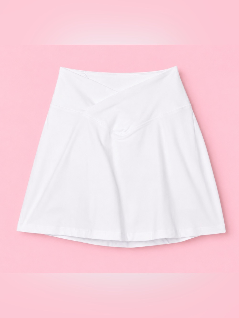 Victoria’s Secret Pink Active Cotton V-Cross High Waist Short Skirt